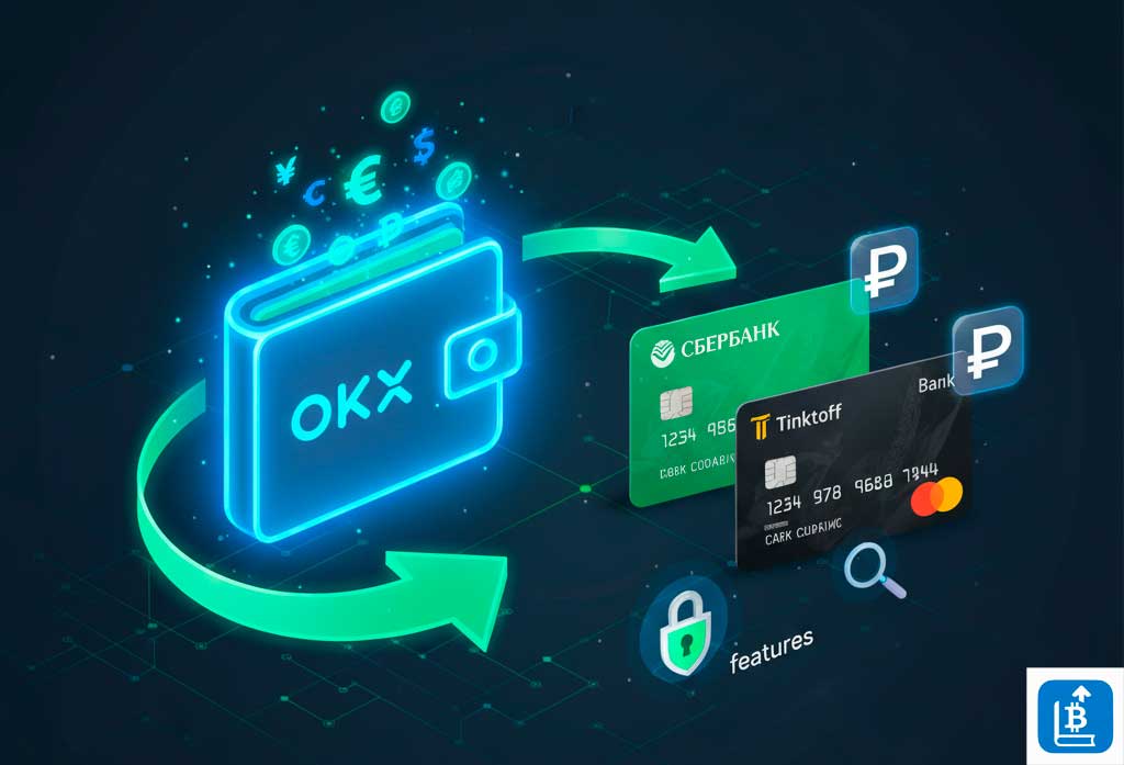 Вывести с OKX на Сбербанк/Тинькофф: особенности для российских карт