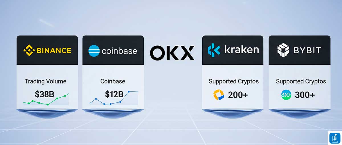Альтернативы OKX: краткое сравнение с основными биржами